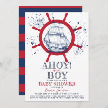 Nautical Sailor Baby Shower