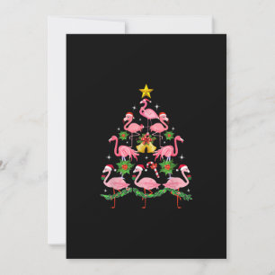 Invitación Navidad - Árbol de Navidad de Flamenco Lindo