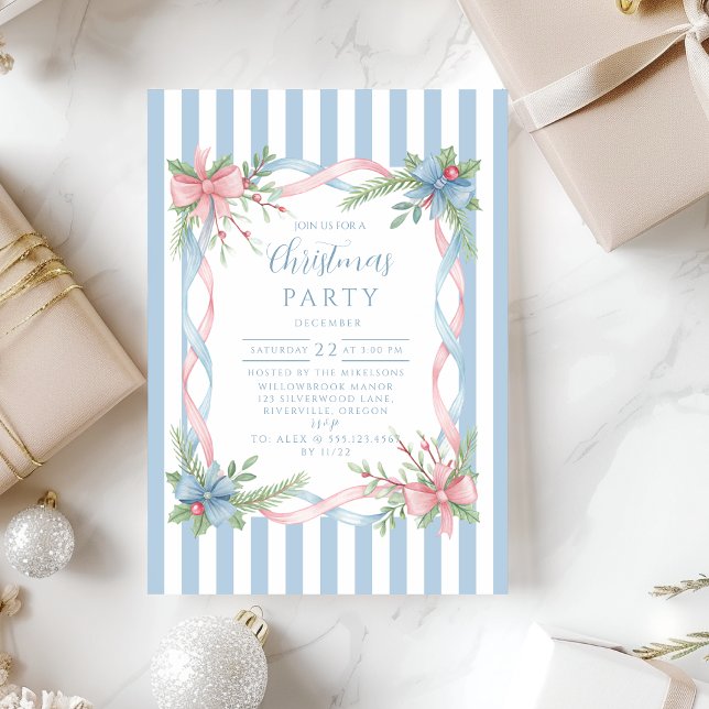 Invitación Navidad de Caramelo Pastel (Subido por el creador)