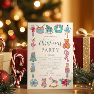 Invitación Navidad del Ballet del Cascanueces