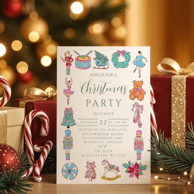 Invitación Navidad del Ballet del Cascanueces (Subido por el creador)