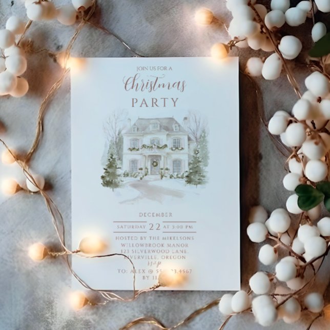 Invitación Navidad en Blush Manor (Subido por el creador)