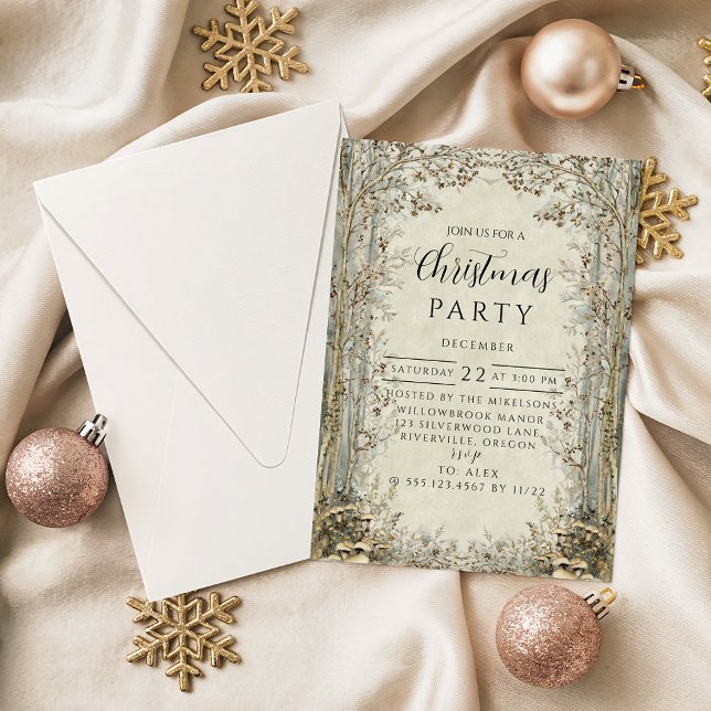 Invitación Navidad en el Bosque Encantado (Subido por el creador)