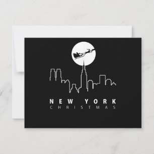 Invitación Navidad en la ciudad de Nueva York