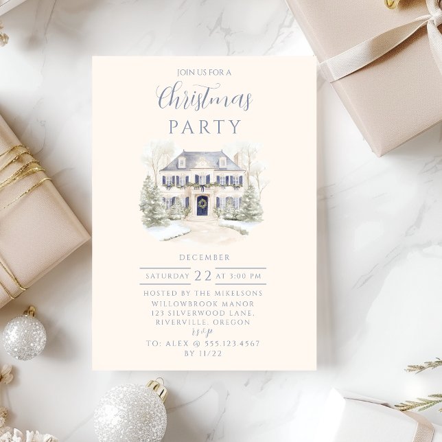Invitación Navidad en Mansión Azul (Subido por el creador)