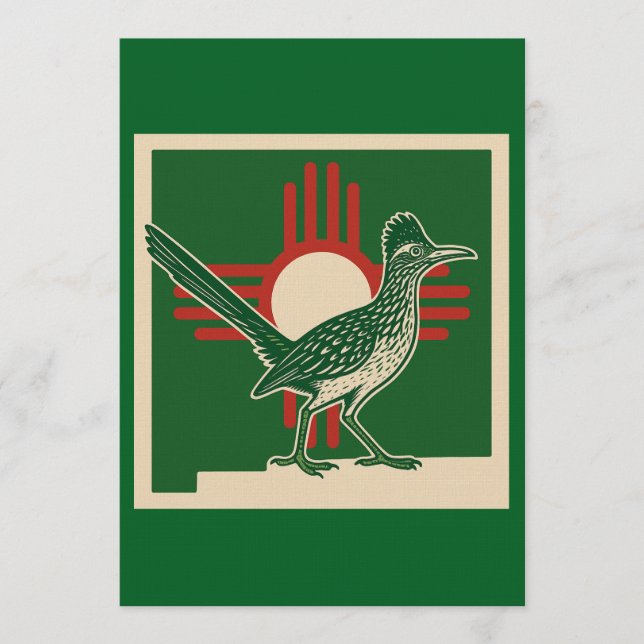 Invitación Navidad en Nuevo México  (Anverso)