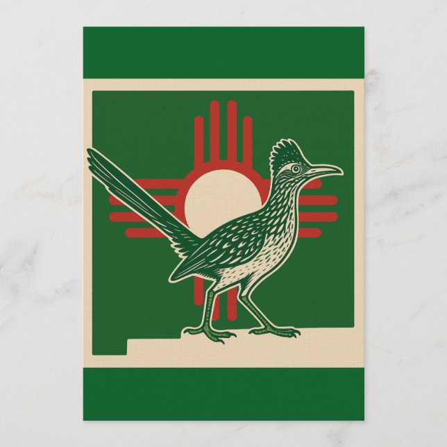 Invitación Navidad en Nuevo México  (Anverso)