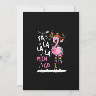 Invitación Navidad - Fa-La-La Mingo Flamenco Con Navidad