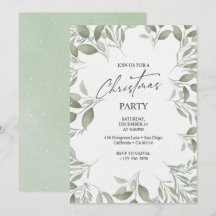 Navidad Floral Clásica Elegante