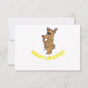 INVITACIÓN NAVIDAD NEVADA
