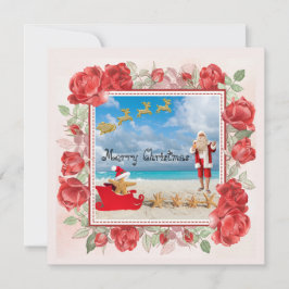 Invitación Navidad Peluda y Brillante