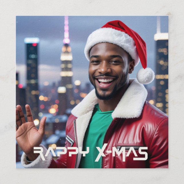 INVITACIÓN NAVIDAD RAPPY (Anverso)