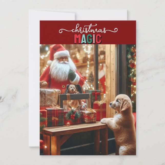 Invitación Navidad y Deseos (Anverso)