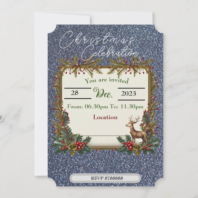 Invitación Navidades (Anverso)