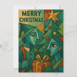 Invitación Navidades a través de los ojos de Picasso, una cel