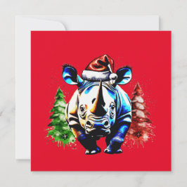 Invitación Navidades adorables cachorros