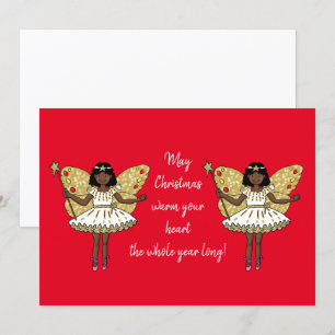 Invitación Navidades afroamericanos