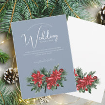 Navidades agitados Boda de la fiesta de invierno a