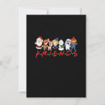 Invitación Navidades amigos Santa Rudolph Familia Snowman Xma<br><div class="desc">Camisetas de navidades divertidos,  hombres de camisetas navideñas divertidos,  Navidades graciosos,  niños de camisas de regalo,  camiseta de regalo de agradecimiento divertida,  hombres de camisetas de agradecimiento,  mujeres de camisetas de agradecimiento</div>