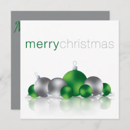 Invitación Navidades bauble