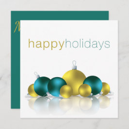 Invitación Navidades bauble