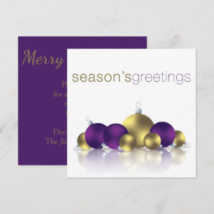 Invitación Navidades bauble
