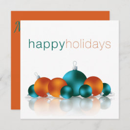 Invitación Navidades bauble