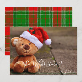 Invitación Navidades Beary
