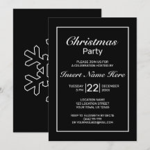 Navidades blancos negros Minimalistas modernos