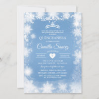 Navidades blancos y azules invitan a cumplir 16 añ