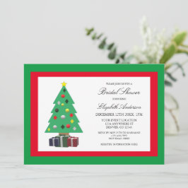 Invitación Navidades Bridal Shower