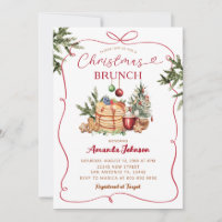 Navidades brunch con la mano de cacao caliente