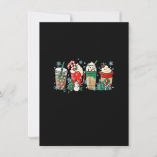 Invitación Navidades Café Para Mujeres Dulces Invierno Acoged