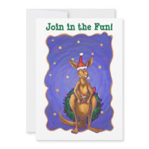 Navidades canguro Starry Night