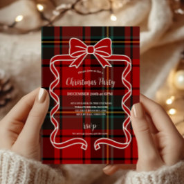 Invitación Navidades caprichosos de Red Retro