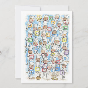 Invitación Navidades Chefs Advance