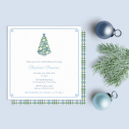 Invitación Navidades Chinoiserie Moda Bridal Shower Fiesta