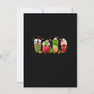 Invitación Navidades Coffee Latte Cosy Navidades de Winter Wa