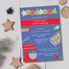 INVITACIÓN NAVIDADES COOKIE EXCHANGE FIESTA