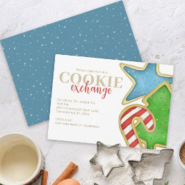 Invitación Navidades Cookies Whimsical Sweet Holiday Cute Div