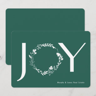 Invitación Navidades corporativos con el logotipo de la marca