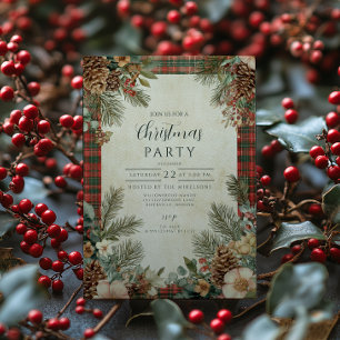 Invitación Navidades Cosy Cottage