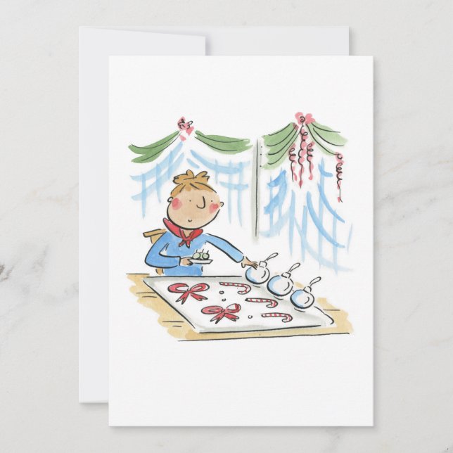 Invitación Navidades Crafts (Anverso)