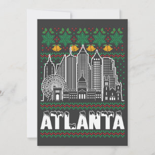 Invitación Navidades de Atlanta Georgia Ugly