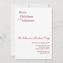 Navidades de Borgoña Fiesta mínimo