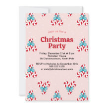 Navidades de Candy Canes y Bows dulces