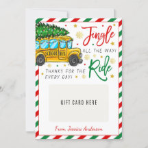 Navidades de conductores de autobús escolar titula