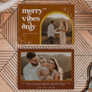 Invitación NAVIDADES de fotos del arco de Feliz Vibes de FARR