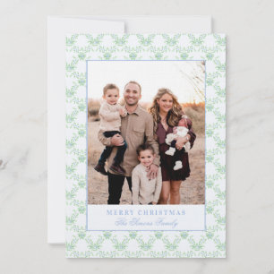 Invitación Navidades de Grandmillennial Trellis Photo