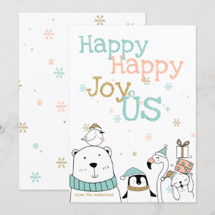 Invitación Navidades de Happy Personalizados Critters
